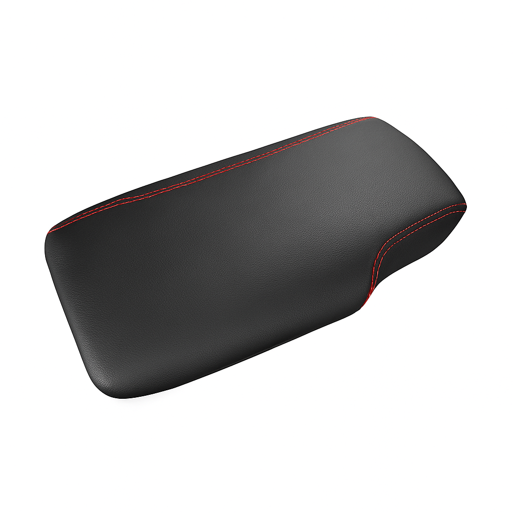 2005 - 2013 Chevy Corvette C6 Slip On Real Leather Console Cover-5