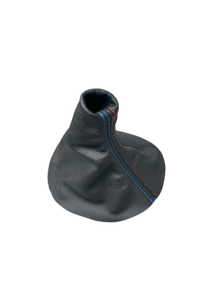 For 1991-2005 BMW E46 E36 M/Stitch Real Leather Shift Boot Cover-0